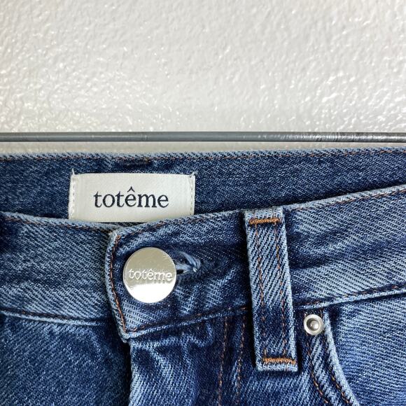 Toteme Blue Flare & Wide Leg Jeans - Picture 6 of 10
